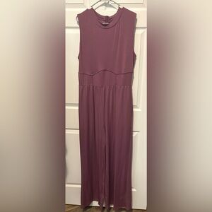 Elegant Mauve Jumpsuit XL